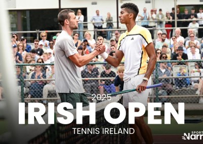 Tennis Ireland Irish Open 2025 – Social Media Campaign by Sport Narrative